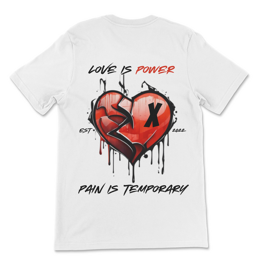 Love is Power Pain is Temporary T Shirt