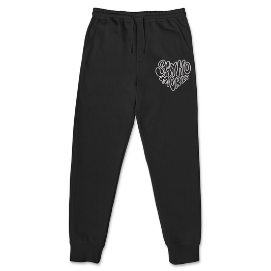 Heart Puff Print Sweatpants